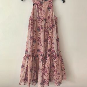 Beautiful A-Line Dress w Ruffle.  NWOT